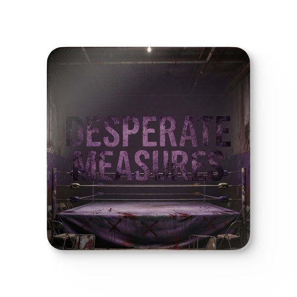 Desperate Measures™ Corkwood Coaster Set