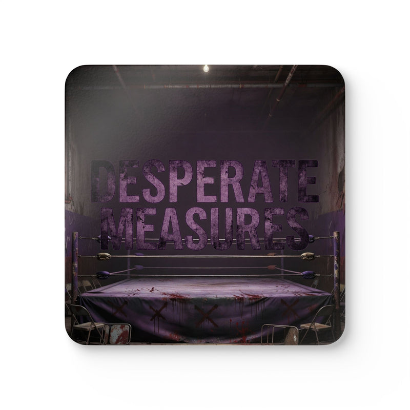 Desperate Measures™ Corkwood Coaster Set