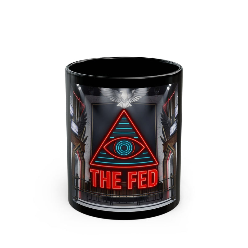 The Fed™ Black Mug