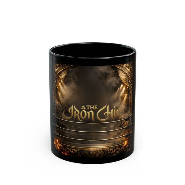 The Iron Chic™ Black Mug