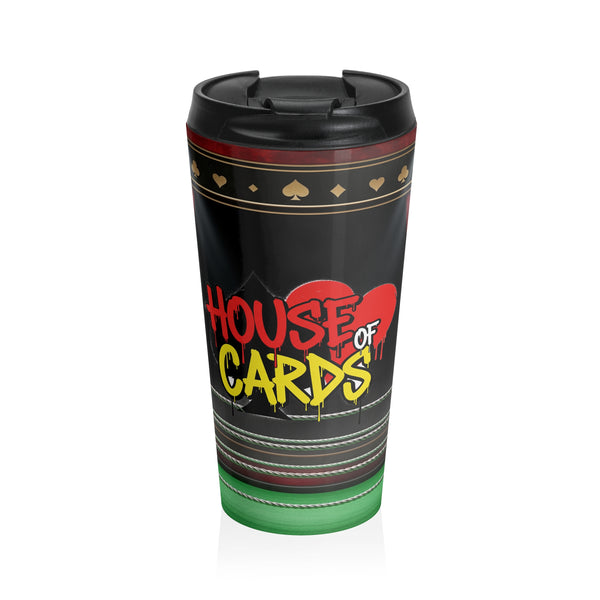 House of Cards™ Stainless Steel Travel Mug