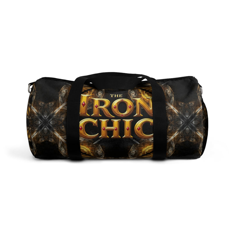 The Iron Chic™ Duffel Bag — Small (AOP)