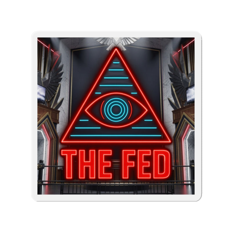 The Fed™ Die-Cut Magnet