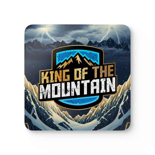 King of the Mountain™ Corkwood Coaster Set