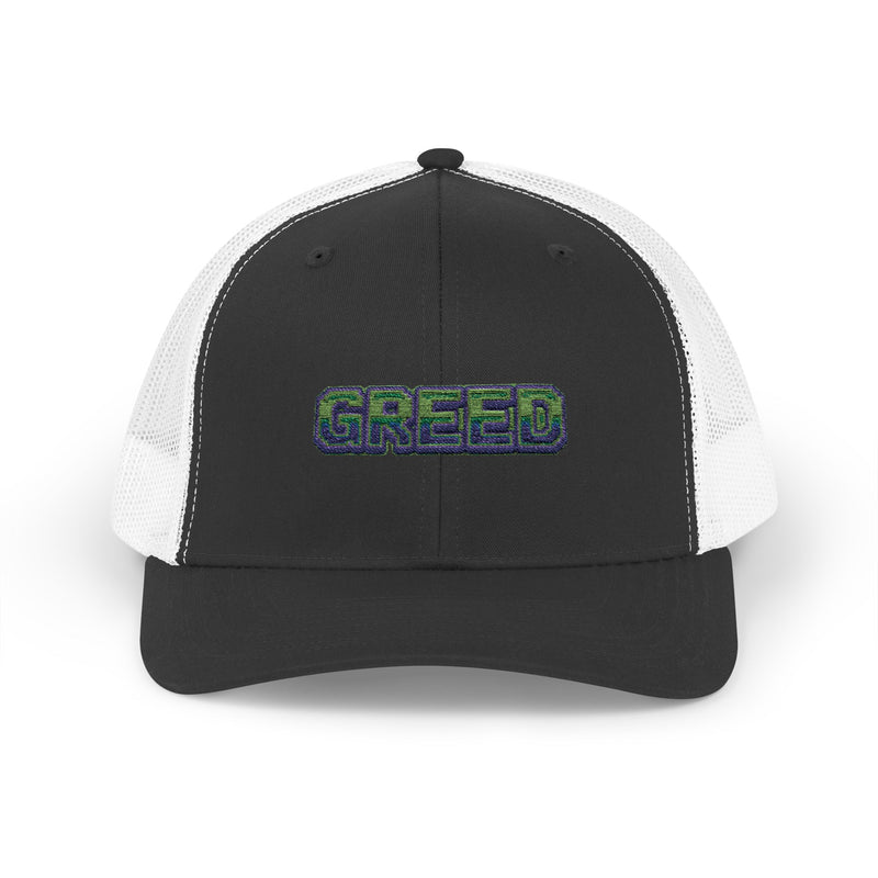 Greed™ Snapback Trucker Cap