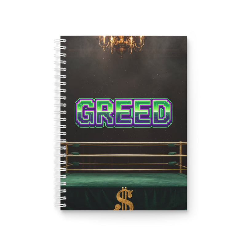 Greed™ Spiral Notebook