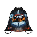 Three Stages of Hell™ Drawstring Bag