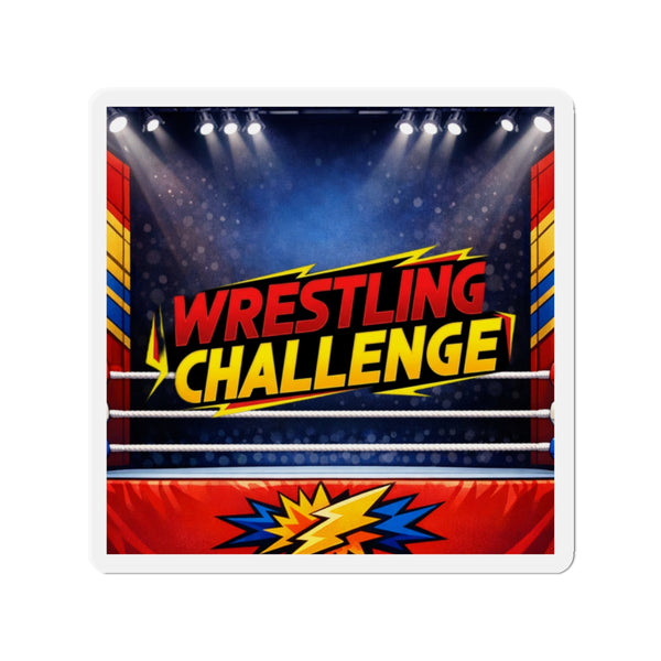 Wrestling Challenge™ Die-Cut Magnet