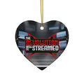 The Revolution Will Be Streamed™ Ceramic Ornament
