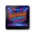 Shotgun Saturday Night™ Corkwood Coaster Set