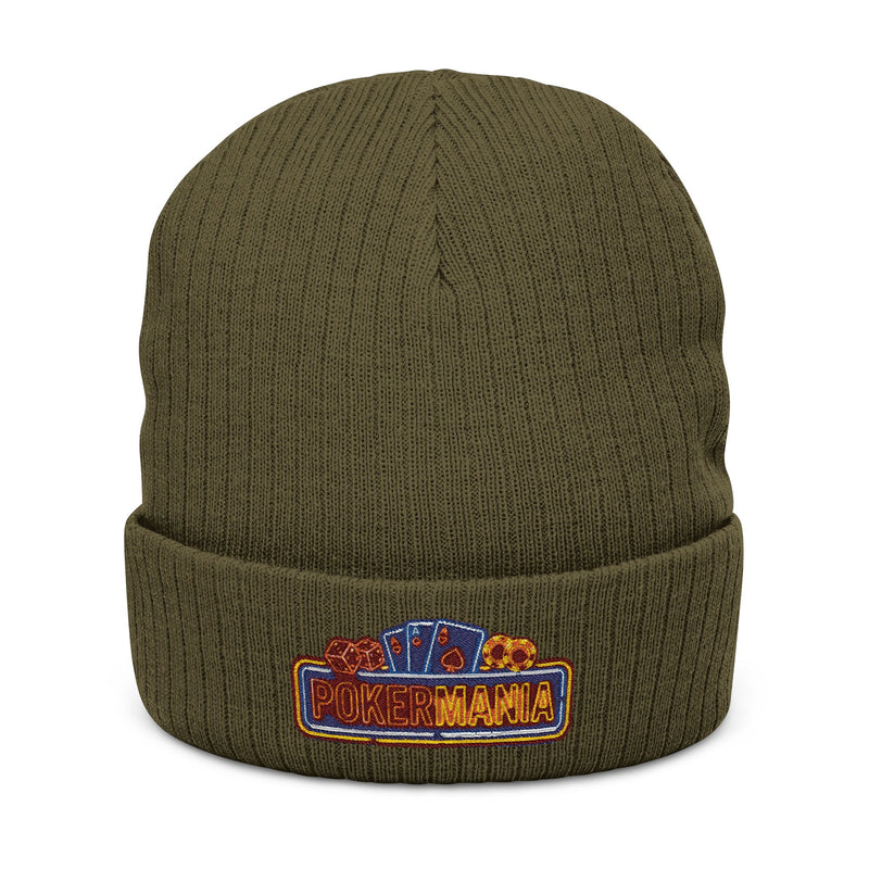 Pokermania™ Ribbed Knit Beanie