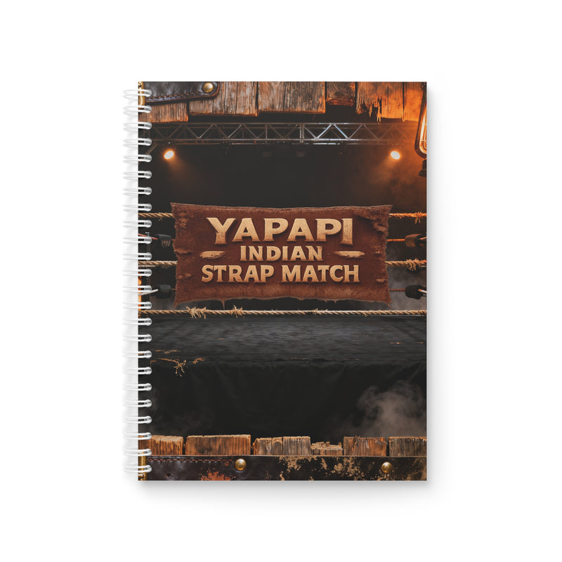 Yapapi Indian Strap Match™ Spiral Notebook