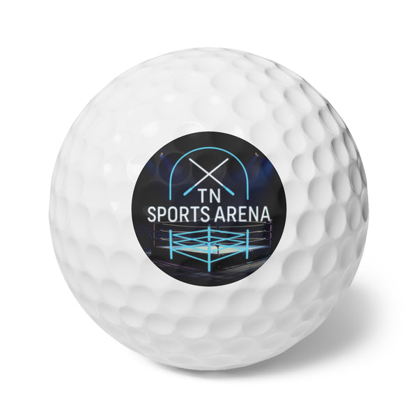 TN Sports Arena™ Golf Balls, 6pcs