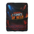 Three Stages of Hell™ Sherpa Fleece Blanket