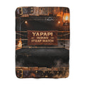 Yapapi Indian Strap Match™ Sherpa Fleece Blanket