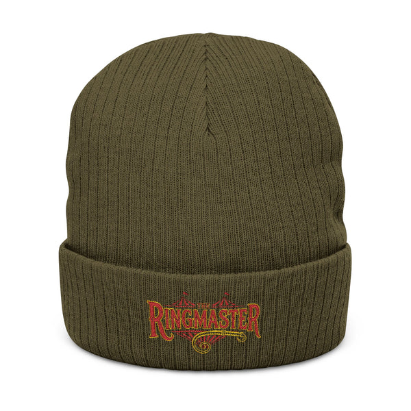 The Ringmaster™ Ribbed Knit Beanie