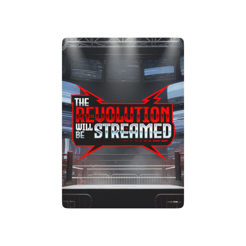 The Revolution Will Be Streamed™ Poker Playing Cards