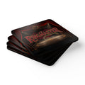 The Ringmaster™ Corkwood Coaster Set