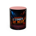 Three Stages of Hell™ Accent Coffee Mug