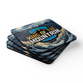 King of the Mountain™ Corkwood Coaster Set