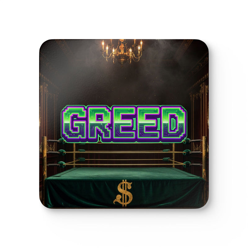 Greed™ Corkwood Coaster Set