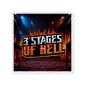 Three Stages of Hell™ Die-Cut Magnet