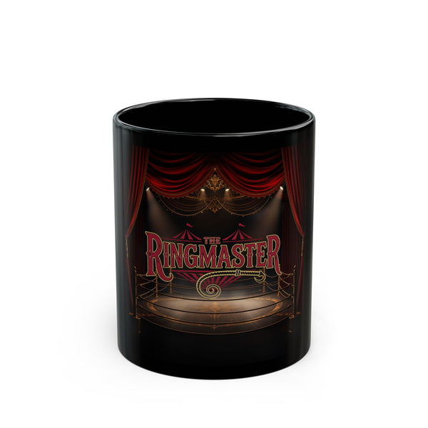 The Ringmaster™ Black Mug