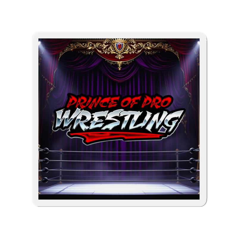 Prince of Pro Wrestling™ Die-Cut Magnet