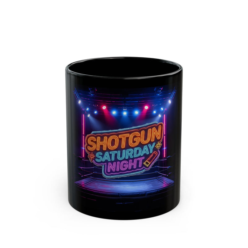 Shotgun Saturday Night™ Black Mug
