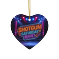 Shotgun Saturday Night™ Ceramic Ornament