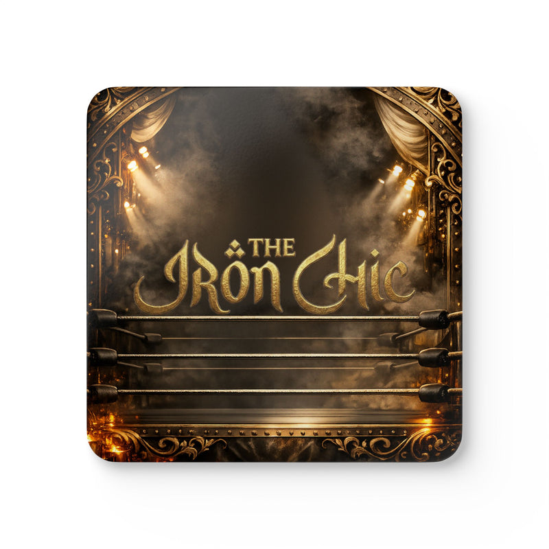 The Iron Chic™ Corkwood Coaster Set