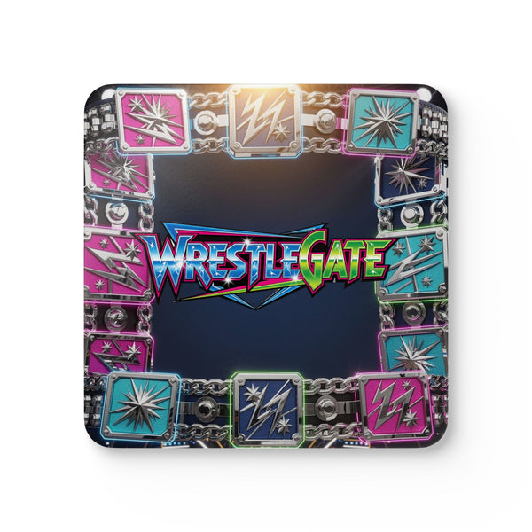 WrestleGate™ Corkwood Coaster Set