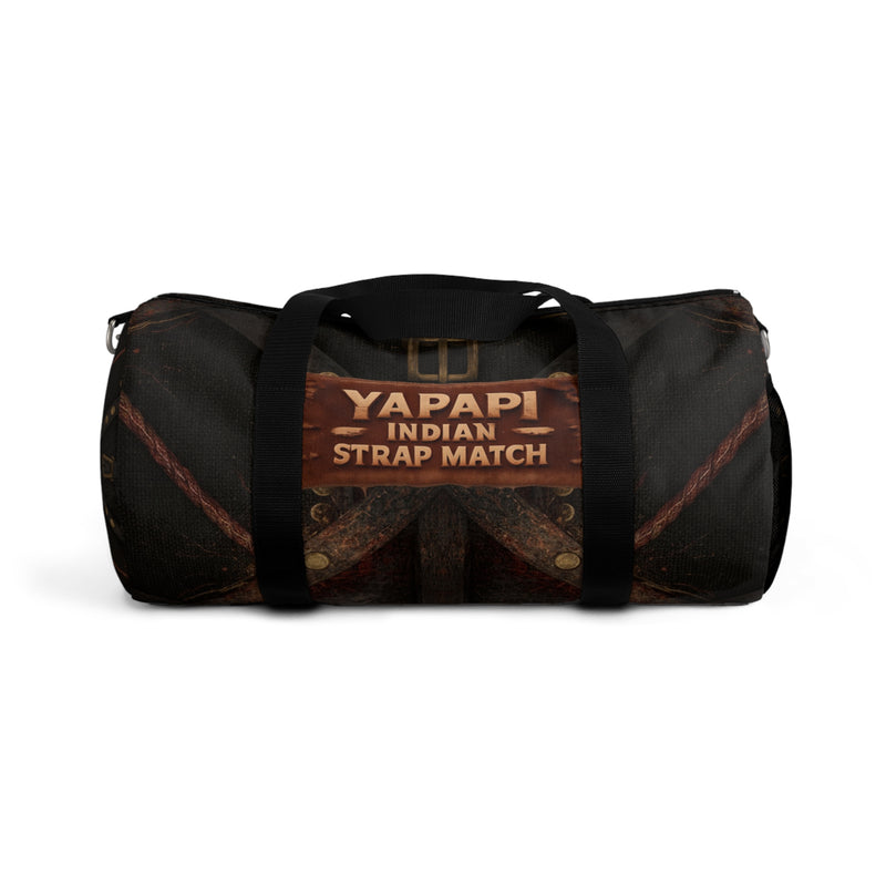 Yapapi Indian Strap Match™ Duffel Bag — Small (AOP)