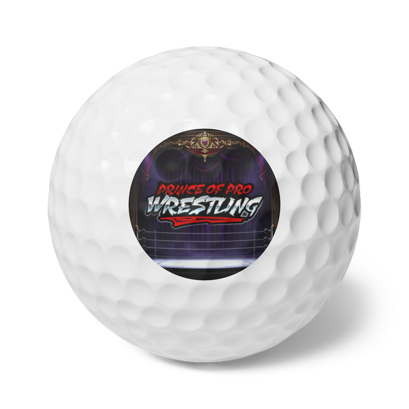 Prince of Pro Wrestling™ Golf Balls, 6pcs