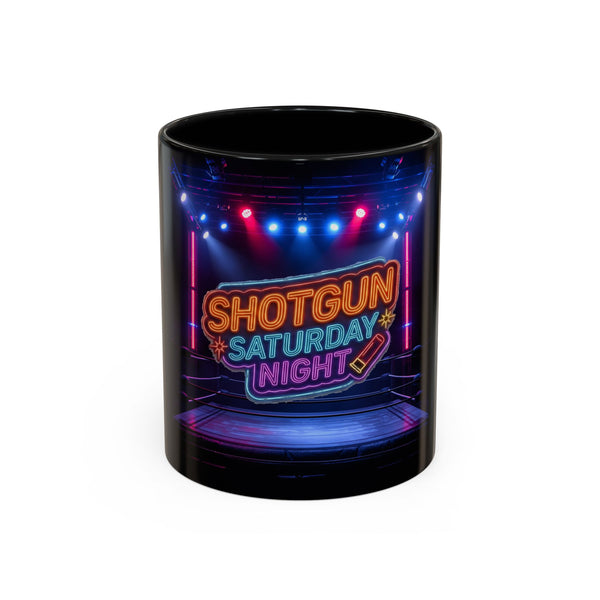 Shotgun Saturday Night™ Accent Coffee Mug