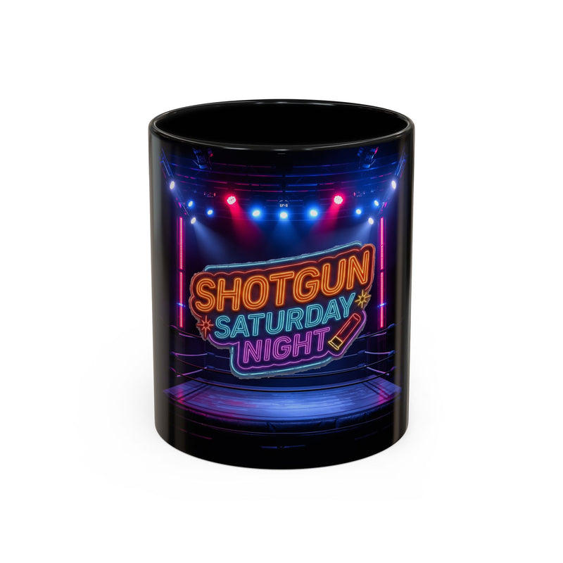 Shotgun Saturday Night™ Accent Coffee Mug