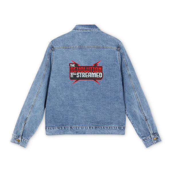 The Revolution Will Be Streamed™ Men's Denim Jacket