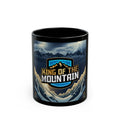 King of the Mountain™ Black Mug