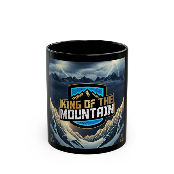 King of the Mountain™ Black Mug