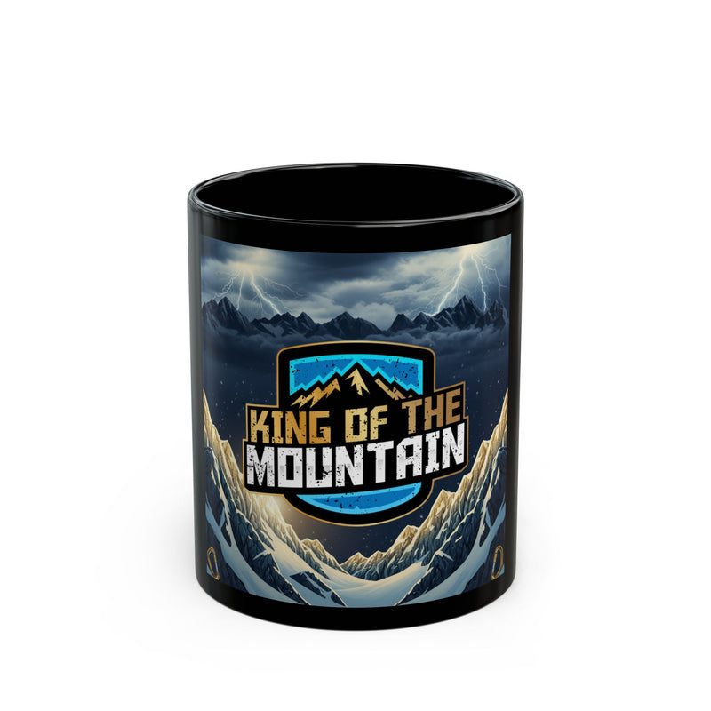 King of the Mountain™ Black Mug