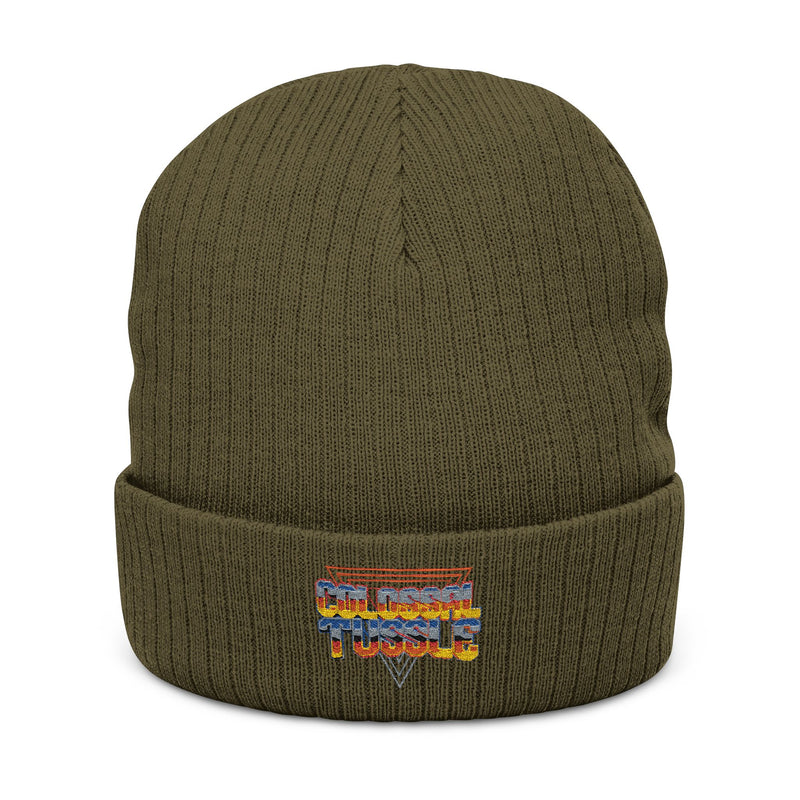 Colossal Tussle™ Ribbed Knit Beanie