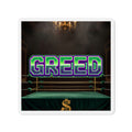 Greed™ Die-Cut Magnet