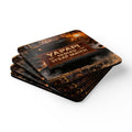 Yapapi Indian Strap Match™ Corkwood Coaster Set