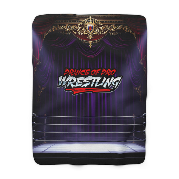 Prince of Pro Wrestling™ Sherpa Fleece Blanket