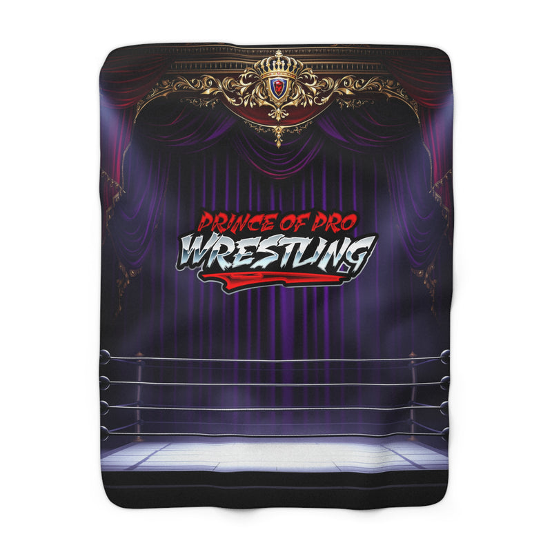Prince of Pro Wrestling™ Sherpa Fleece Blanket
