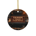 Yapapi Indian Strap Match™ Ceramic Ornament