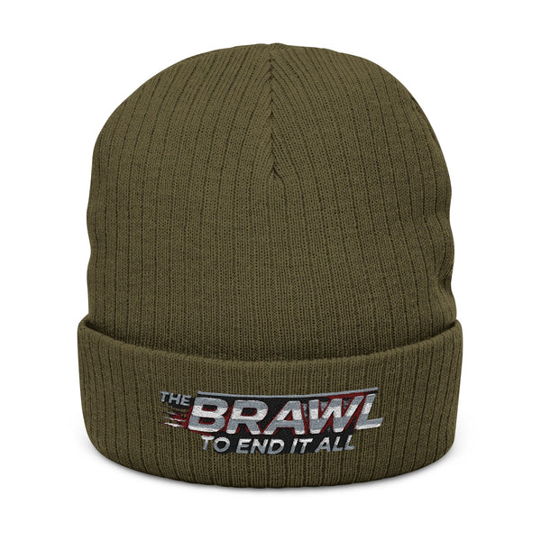 The Brawl to End It All™ Ribbed Knit Beanie