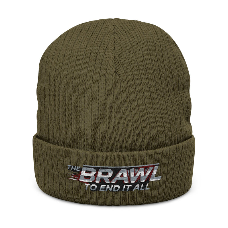 The Brawl to End It All™ Ribbed Knit Beanie