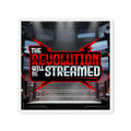 The Revolution Will Be Streamed™ Die-Cut Magnet