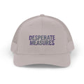 Desperate Measures™ Snapback Trucker Cap — grey — front